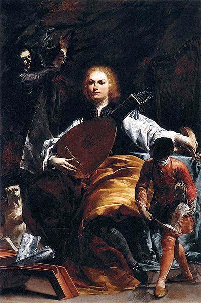 Giuseppe Maria Crespi Count Fulvio Grati oil painting image